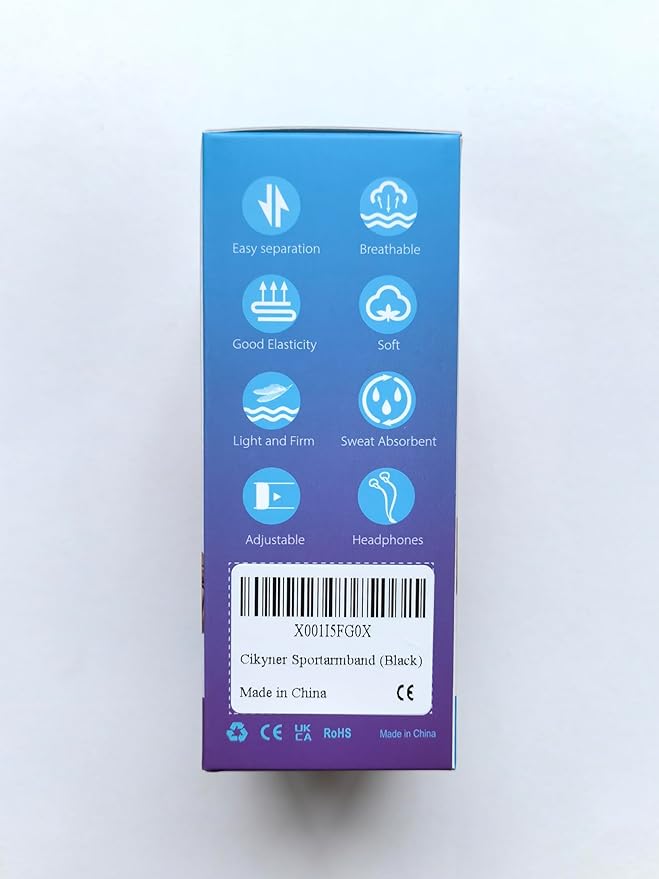 Cikyner Running Armband, 3 in 1 Running Phone Holder Sports Armband Bicycle Phone Holder 360° Rotatable & Detachable Running Phone Armband for 4.5-7'' iPhone Huawei for Gym Running Hiking-StrideForce Fitness