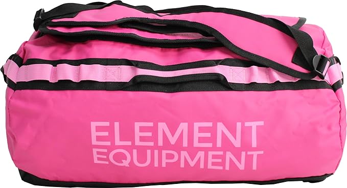 Element Equipment Trailhead Duffel Bag Shoulder Straps Waterproof Fuschia/Pink Large-StrideForce Fitness