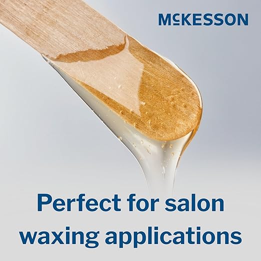 McKesson Tongue Depressors [500 Count] Adult Size, Non-Sterile, Wood, Unflavored, Splinter-Free, 6 in – Use for Medical, Arts, Crafts, Spa