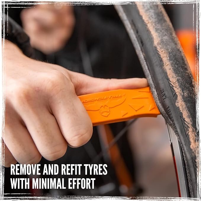 Tru-Tension | Tire Monkey | Tire Lever | Only One Needed to Change Any Tire | Bicycle Tools & Accessories-StrideForce Fitness