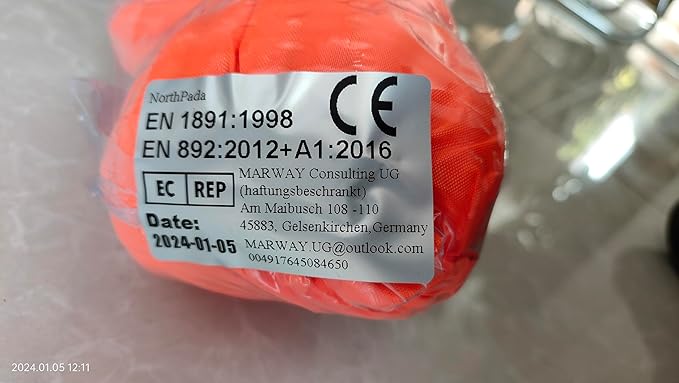 1/4 in (6mm) x 32 Ft (10Meter) Marine Floating Rope for Boating, Fishing, Rafting, Camping, Hiking, Hunting, Anchor, Mooring, Dock Lines, Kayak, Canoe, Rescuing Reflective Orange-StrideForce Fitness