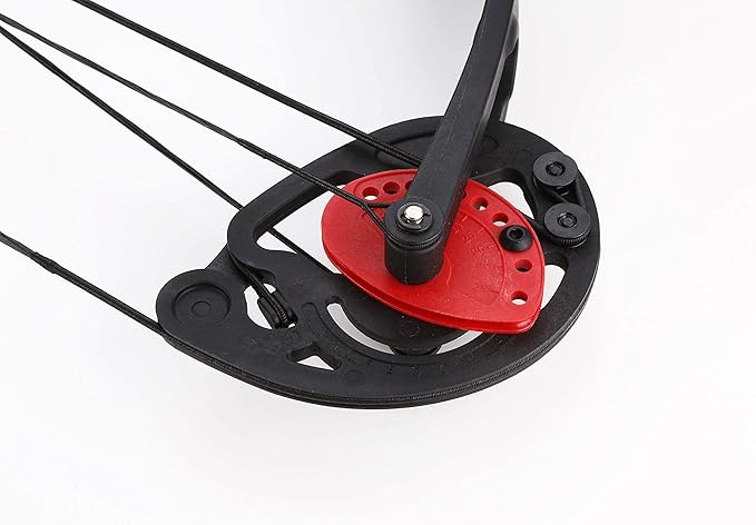 Compound Bow Archery for Youth and Beginner, Right Handed,19”-28” Draw Length,15-29 Lbs Draw Weight, 260 fps-StrideForce Fitness