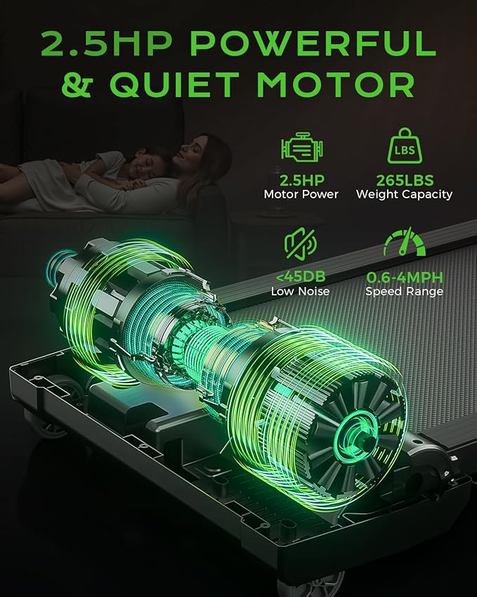 Walking Pad with Incline, BestGod Treadmills for Home 330lbs Capacity Walking Pad Treadmill Portable Under Desk Treadmill, 2.5HP Compact Treadmills Walk Pad with Remote Control-StrideForce Fitness