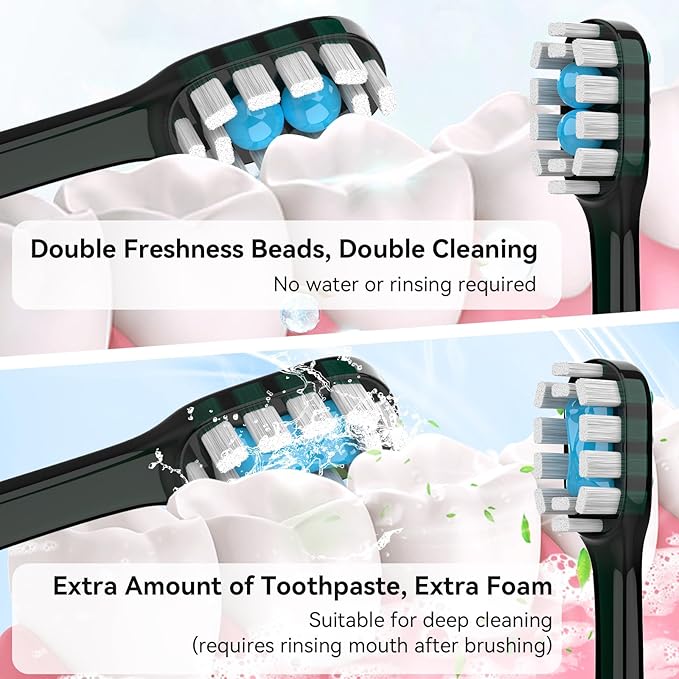 12Pack Disposable Toothbrushes with Toothpaste All-in-One Oral Care Prepasted Individually Wrapped 5-in-1 Mini Toothbrush with Toothpick, Flosser, Tongue Cleaner, Perfect for Travel & On-The-Go