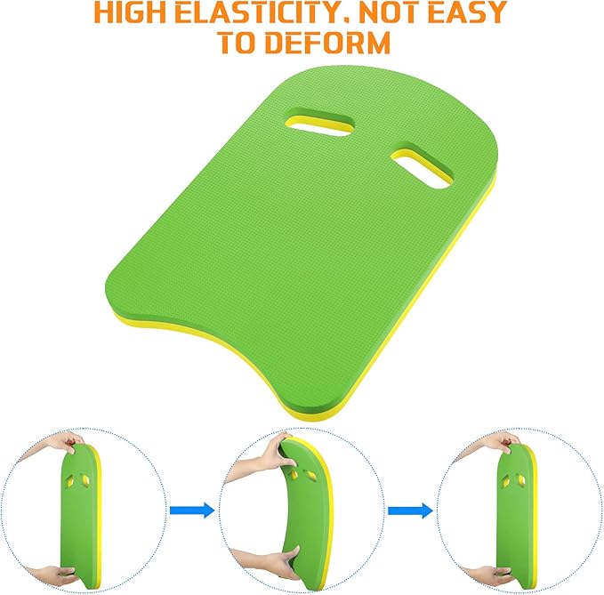 Kickboard Swimming Training Kick Board U Design Summer Aid Float Equipment EVA Foam with Integrated Hole Handle for Water Pool Accessories-StrideForce Fitness
