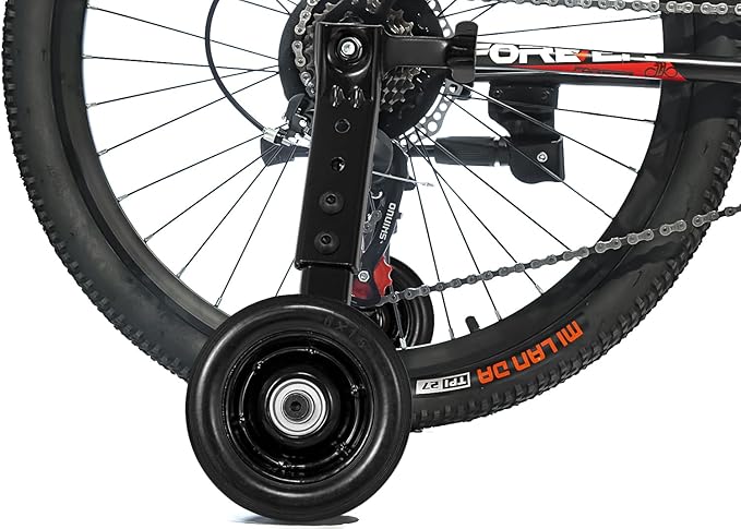 Training Wheels, Thicken Bike Training Wheels for Adult Under 200lb with Heavy Duty Stainless Steel for 24 26 28 inch bike-StrideForce Fitness