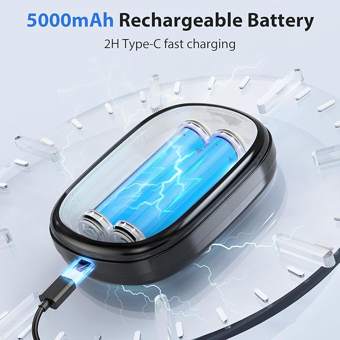 Lower Back Massager with Heat, Heating Pad for Back, Stomach Heating Pad, Waist Belt Wrap with Heat Vibration 3 Levels Adjustable, Touchscreen Control, Adjustable Size, Gifts for Dad Mom (Grey)-StrideForce Fitness