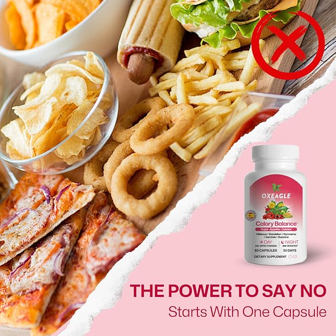 Appetite Suppressant, Hunger Suppressant for Women | Hibiscus, Dandelion, Gynostemma, HCA, Guarana | Natural Support for Energy Levels-StrideForce Fitness