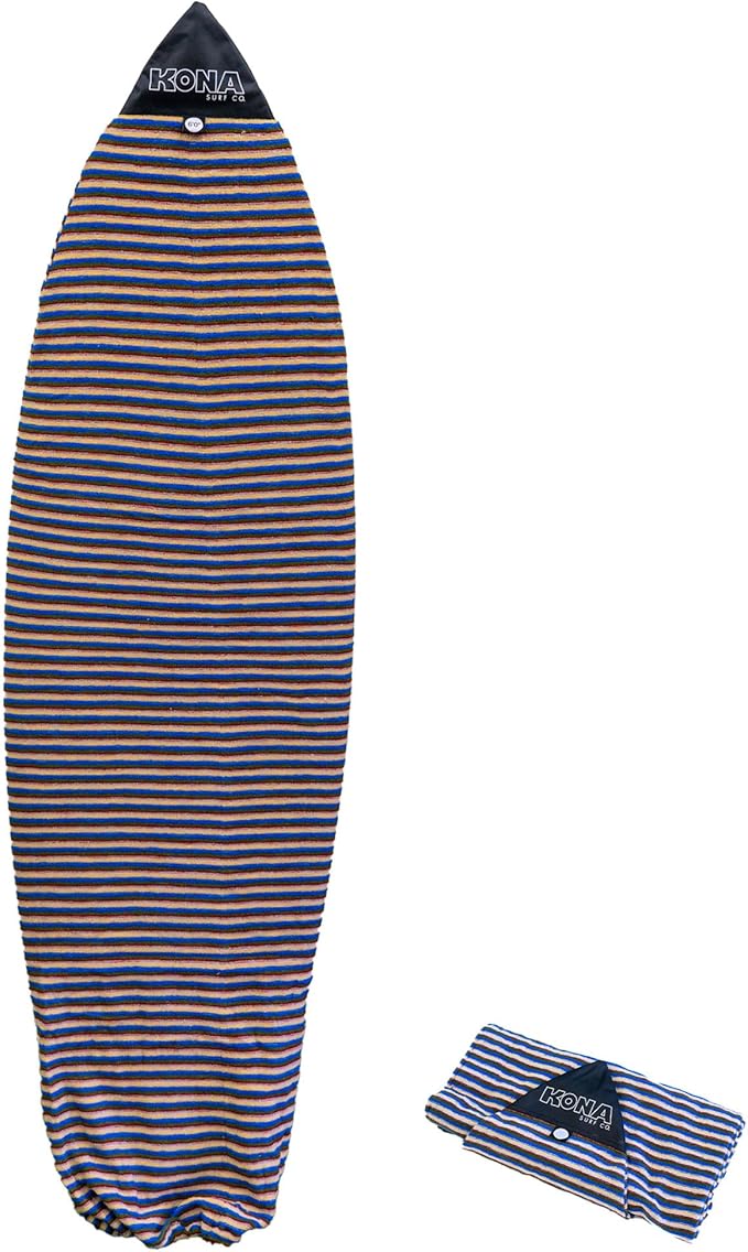 Surfboard Stretch Sox Shortboard and Longboard Board Sock Cover, 5-10ft Surf, 10ft 8in - 11ft 8in SUP-StrideForce Fitness