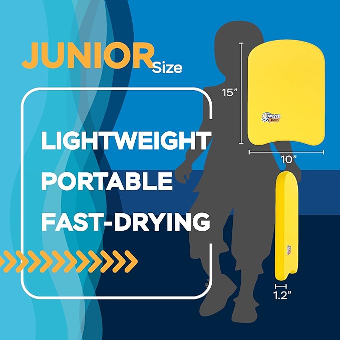 Sunlite Sports Swimming Kickboard - One Size Fits All - A Great Training Aid for Children and Adults-StrideForce Fitness