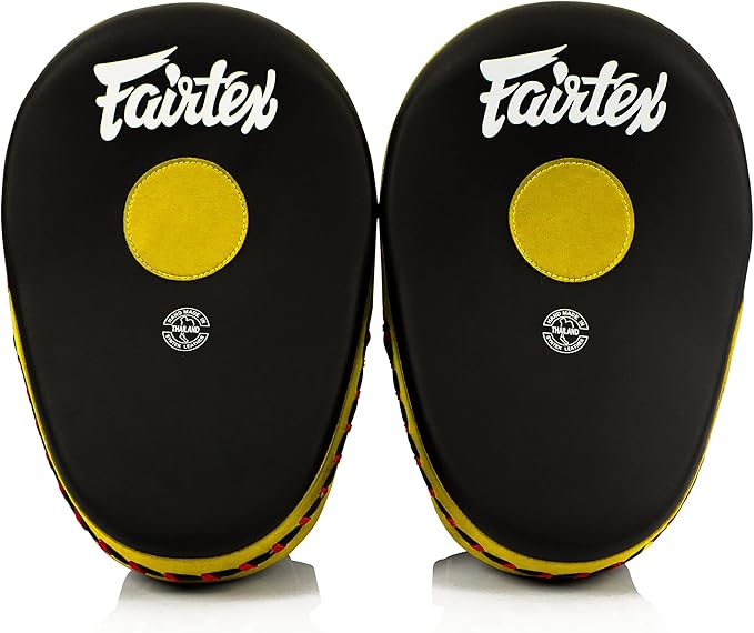 Fairtex FMV13 Maximized Focus Mitts for Boxing, Muay Thai Kickboxing, MMA-StrideForce Fitness