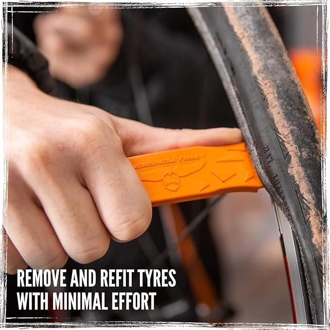 Tru-Tension | Tire Monkey | Tire Lever | Only One Needed to Change Any Tire | Bicycle Tools & Accessories-StrideForce Fitness