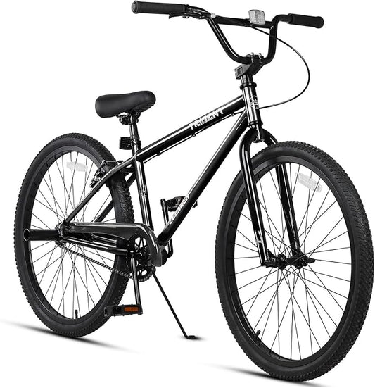 20 24 26 Inch BMX Race Bike Trident Bicycles Beginner-Level to Advanced Riders with 2 Pegs, Multiple Colors-StrideForce Fitness