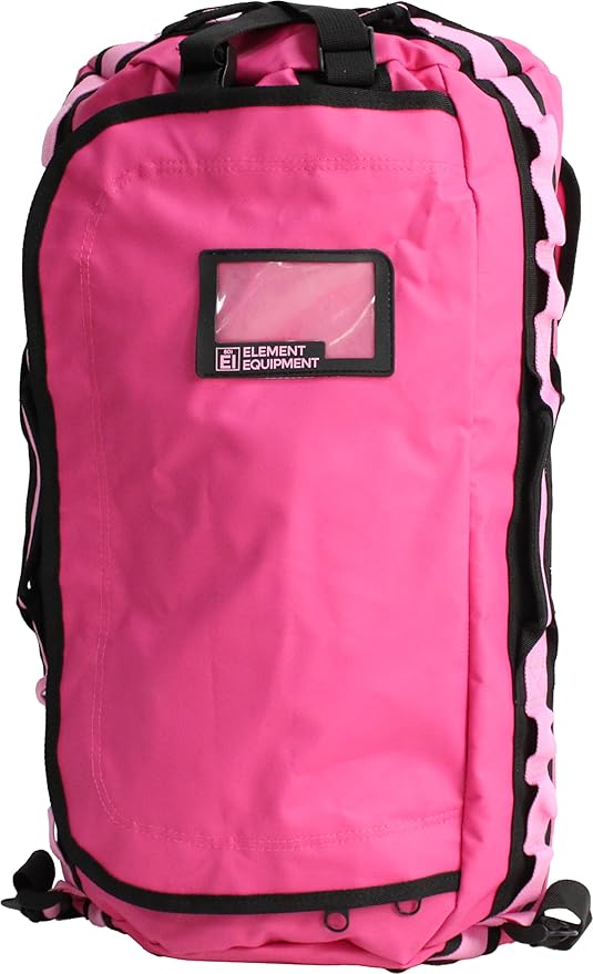 Element Equipment Trailhead Duffel Bag Shoulder Straps Waterproof Fuschia/Pink Large-StrideForce Fitness