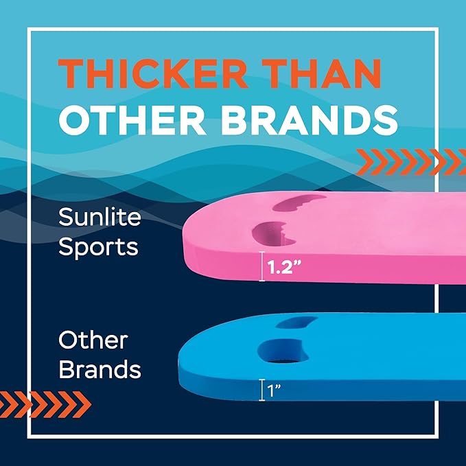 Sunlite Sports Swimming Kickboard - One Size Fits All - A Great Training Aid for Children and Adults-StrideForce Fitness