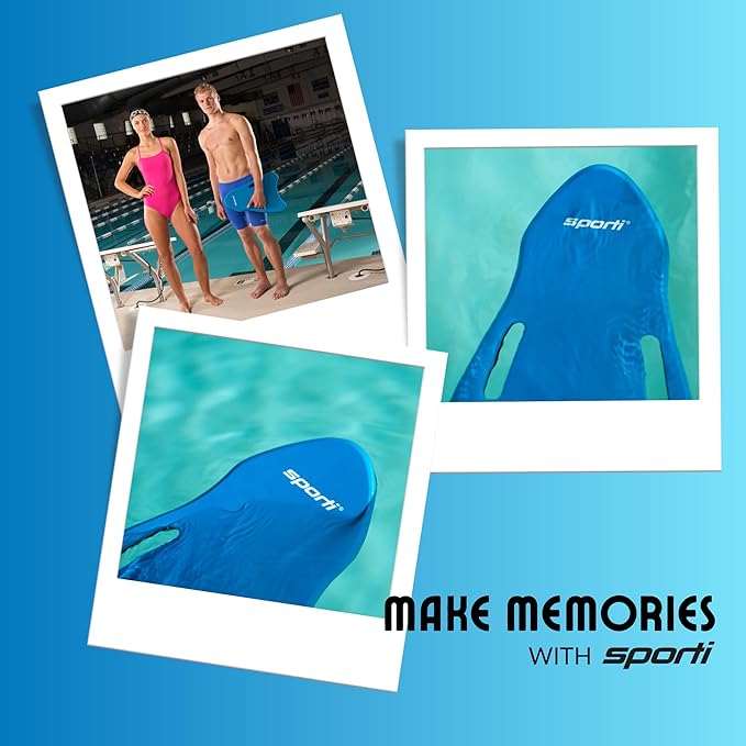 Sporti Adult Kickboard for Swim Training - Swimming Kickboard for Men Women, Water Board for Adult, Swimming Training Aid-StrideForce Fitness