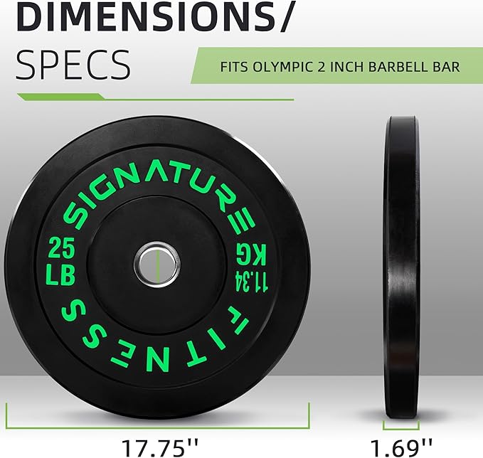 Olympic Bumper Plates Set, 2" Weight Plates for Strength Training & Weightlifting, Paris or Set or Set with Barbell, Multiple Options-StrideForce Fitness