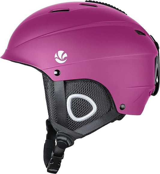 VANRORA Ski Helmet, Snowboard Helmet for Men & Women, Climate Control Venting, Dial Fit, Goggles Compatible, Removable Fleece Liner and Ear Pads, Safety-Certified-StrideForce Fitness