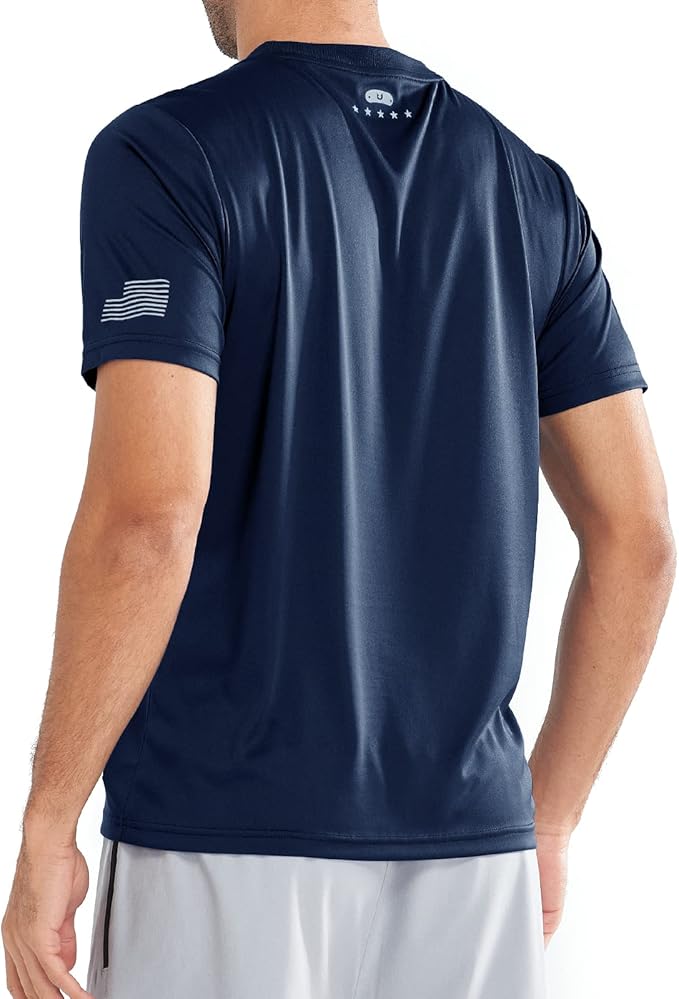 NORTHYARD Men's UPF 50+ Sun Protection Shirts Swim SPF UV Quick Dry Short Sleeve T-Shirts for Athletic Fishing Rash Guard-StrideForce Fitness