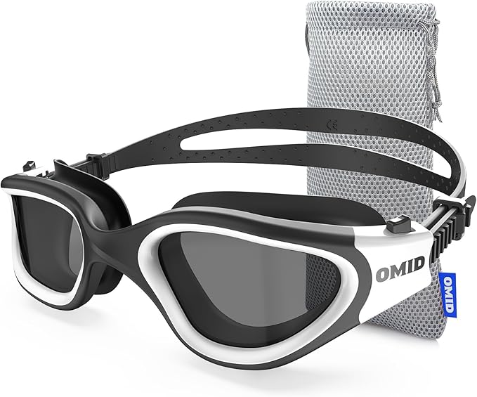 OMID Swim Goggles, P2 Polarized Swimming Goggles for Men Anti-fog Goggles Swimming for Adult Women-StrideForce Fitness