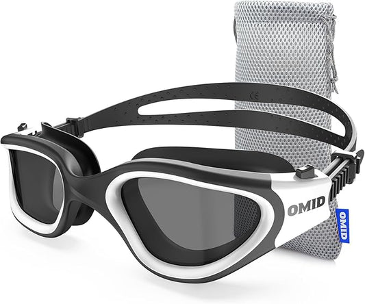 OMID Swim Goggles, P2 Polarized Swimming Goggles for Men Anti-fog Goggles Swimming for Adult Women-StrideForce Fitness