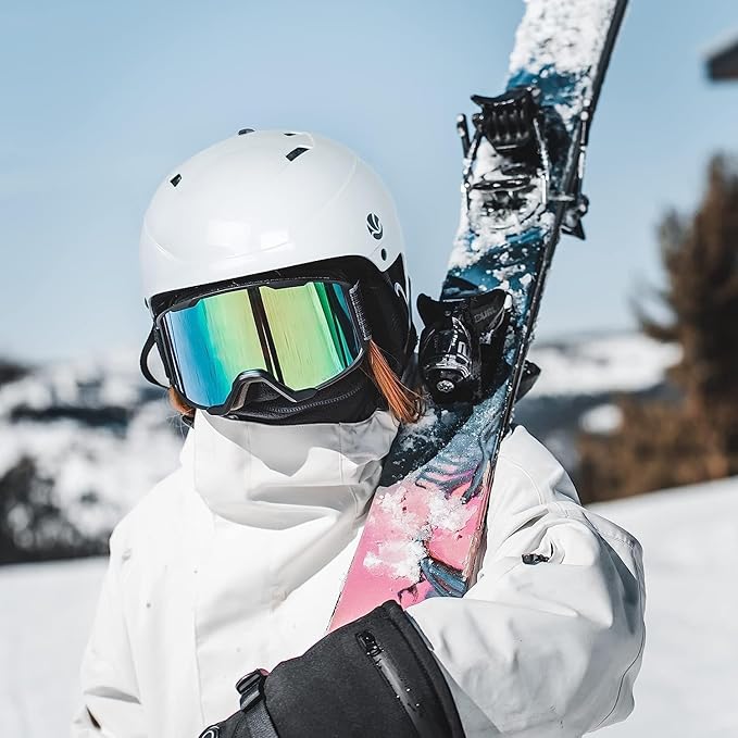 VANRORA Ski Helmet, Snowboard Helmet for Men & Women, Climate Control Venting, Dial Fit, Goggles Compatible, Removable Fleece Liner and Ear Pads, Safety-Certified-StrideForce Fitness