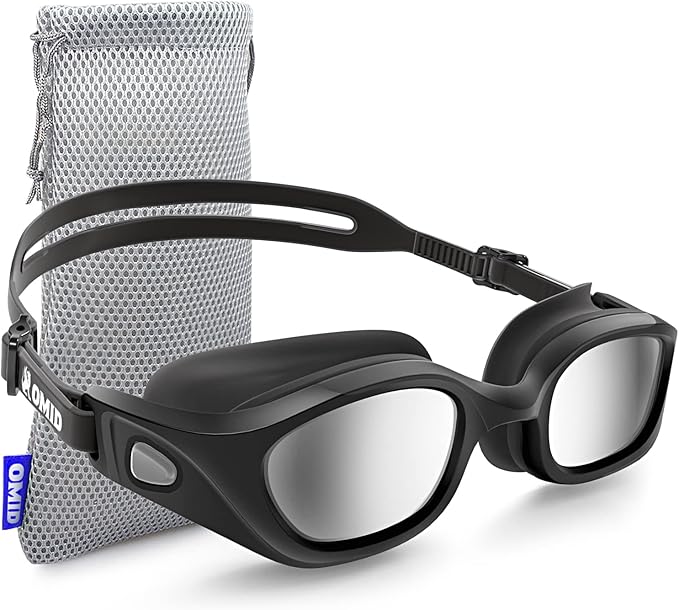 OMID Swim Goggles, P3 Anti-Fog Swimming Goggles for Men Women Anti-UV Goggles-StrideForce Fitness