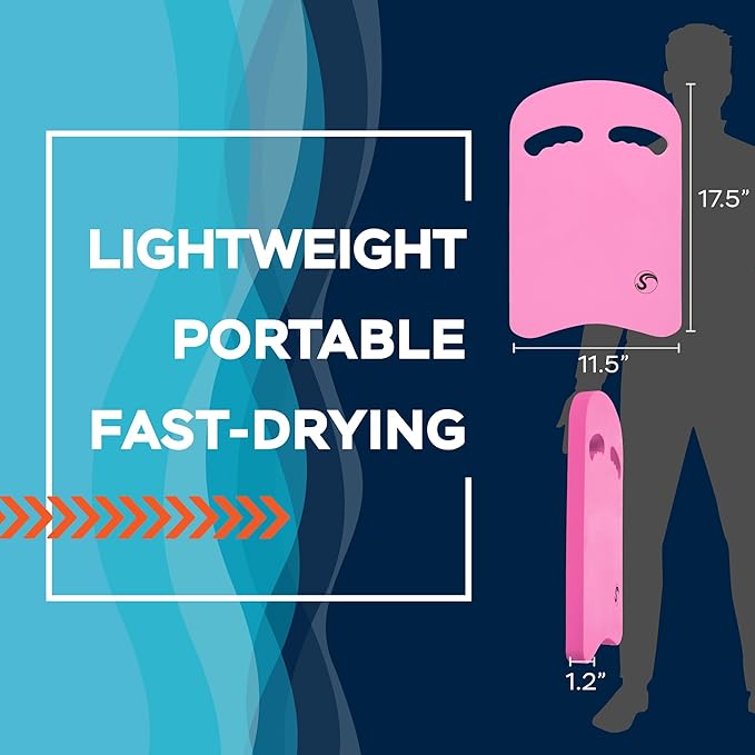 Sunlite Sports Swimming Kickboard - One Size Fits All - A Great Training Aid for Children and Adults-StrideForce Fitness