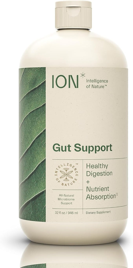 ION* Intelligence of Nature Gut Support Liquid | Promotes Digestive Wellness, Strengthens Immune Function, Alleviates Gluten Sensitivity, Enhances Mental Clarity | 2-Month Supply (32 oz.)-StrideForce Fitness