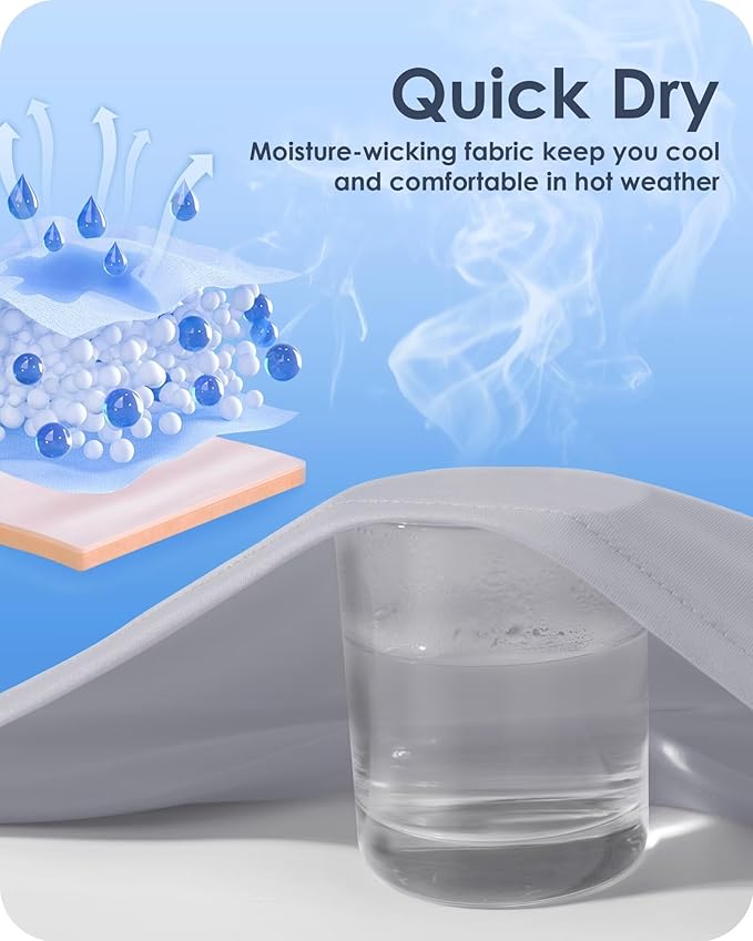 Boladeci Men's Swim Shirt Short Sleeve UPF 50+ Sun Protection SPF UV Moisture Wicking Lightweight Quick Dry Rash Guard-StrideForce Fitness