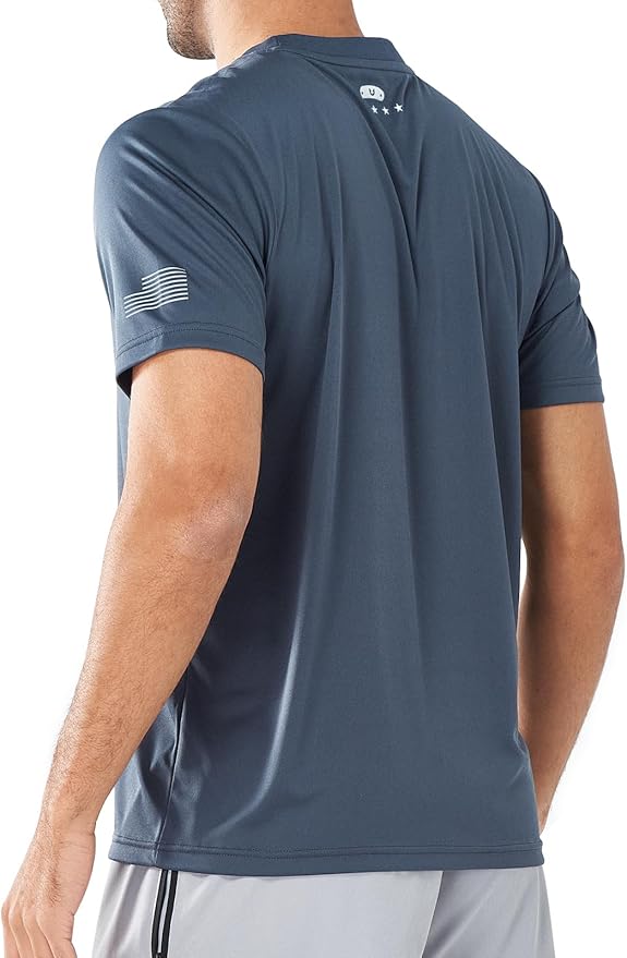 NORTHYARD Men's UPF 50+ Sun Protection Shirts Swim SPF UV Quick Dry Short Sleeve T-Shirts for Athletic Fishing Rash Guard-StrideForce Fitness