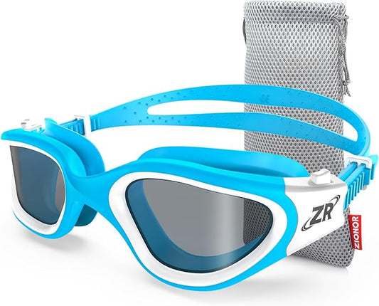 ZIONOR G1 Polarized Swimming Goggles for Unisex Adult Women Anti Fog 100% Anti UV Diving Goggles-StrideForce Fitness