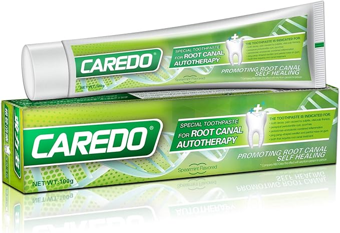 Toothpaste Gum Repair for Avoid Root Canal Therapy, Gingivitis Treatment for Pulpitis Discomforts and Tooth Repair, Remineralizing Hydroxyapatite Toothpaste for Root Canal Discomforts, Mint 3.52 OZ