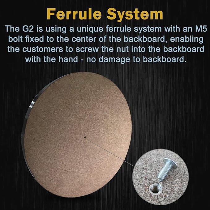 Gladiator Dartboard with Top-Grade African Sisal and Sword Edge Staple Free Wire Spider for Maximum Scoring Potential and Less Bounce Outs-StrideForce Fitness