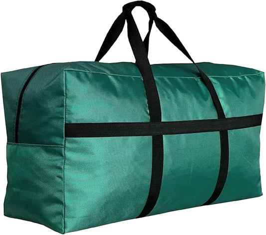 Extra Large Duffle Bag for Travel, Big Foldable Storage Bag - Green-StrideForce Fitness