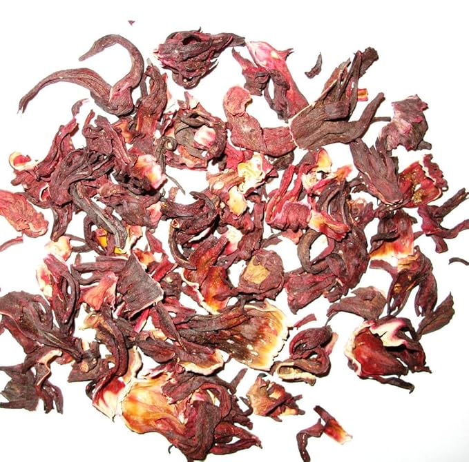 Greenhilltea Premium Dried Hibiscus Flower, Fully natural and healthy, Rich Aroma, Gluten Free, Non GMO, contains benefits of Hibiscus – 4 OZ-StrideForce Fitness