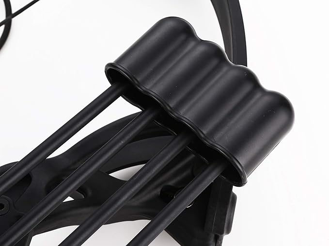 Compound Bow Archery for Youth and Beginner, Right Handed,19”-28” Draw Length,15-29 Lbs Draw Weight, 260 fps-StrideForce Fitness