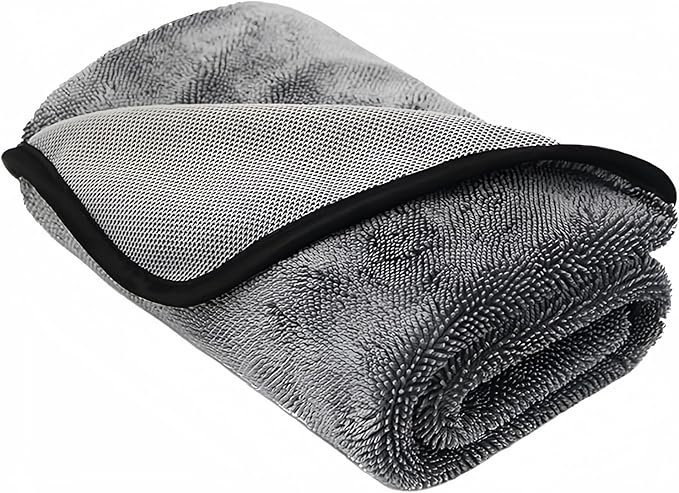 SOFTBATFY Great Very Absorbent Microfiber Car Drying Towel 36 x 24inches,Shiny Wipes Shower Wall Cleaning Cloths Without Streaks, Scratches (36 x 24inches*1pack)-StrideForce Fitness