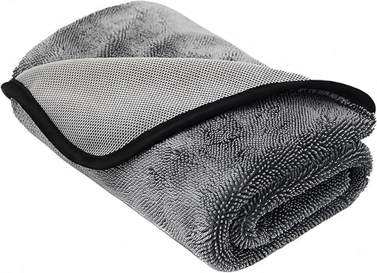 SOFTBATFY Great Very Absorbent Microfiber Car Drying Towel 36 x 24inches,Shiny Wipes Shower Wall Cleaning Cloths Without Streaks, Scratches (36 x 24inches*1pack)-StrideForce Fitness