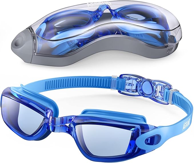 Aegend Swim Goggles, Swimming Goggles No Leaking Full Protection Adult Men Women Youth-StrideForce Fitness