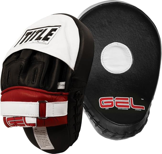 Title Gel® Contoured Punch Mitts-StrideForce Fitness