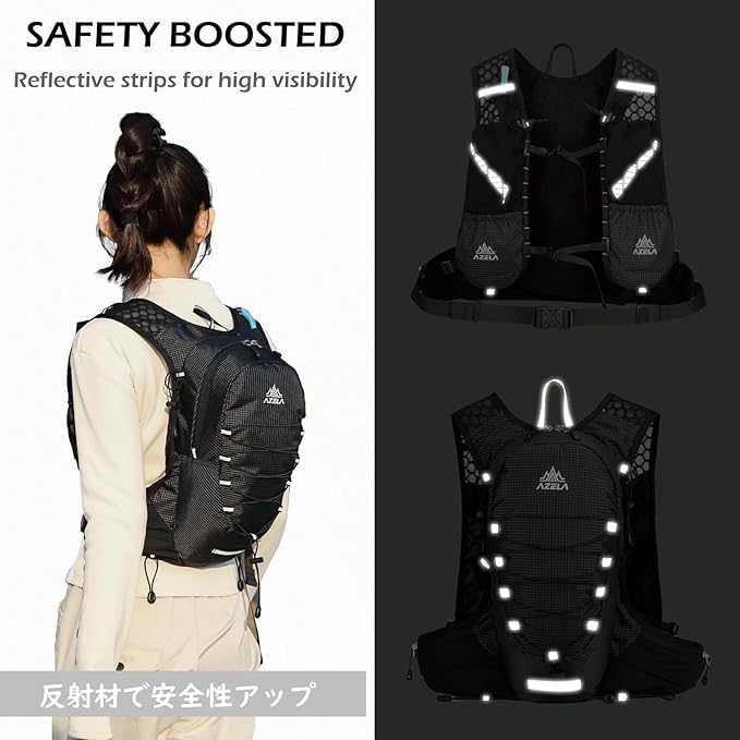 TRIWONDER Hydration Backpack Lightweight Water Pack for Men Women Hydration Pack for Cycling, Running, Hiking and Biking-StrideForce Fitness