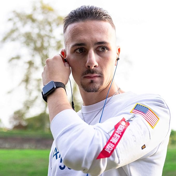 LUDOS Clamor USB C Headphones for iPhone 16 15 Pro Max Plus iPad Pro, 5 Years Warranty, USB-C Earbuds for Samsung Galaxy S24 S23 Ultra S22 S21 FE S20 A55 A54 A53, USB Type C Earphones - Blue-StrideForce Fitness