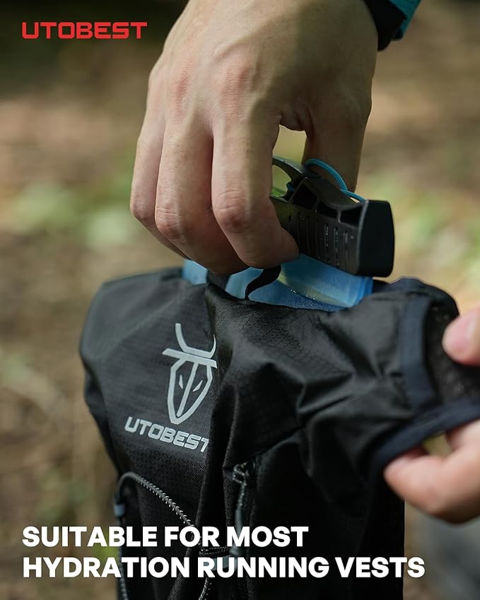 UTOBEST Hydration Bladder,TPU Water Bladder,Water Bladder for Hiking Backpack,BPA Free,Wide Opening,Leak-Proof,Water Reservoir for Hiking Cycling Camping Running-StrideForce Fitness