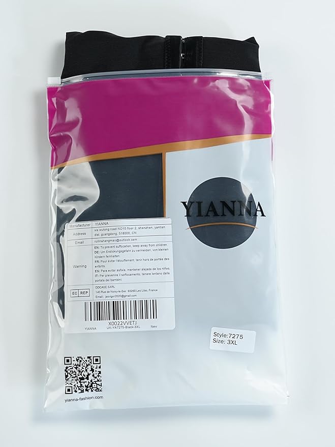 YIANNA Fajas Colombianas Shapewear for Women Tummy Control Post Surgery Full Body Shaper Butt Lifter with Zipper Crotch-StrideForce Fitness