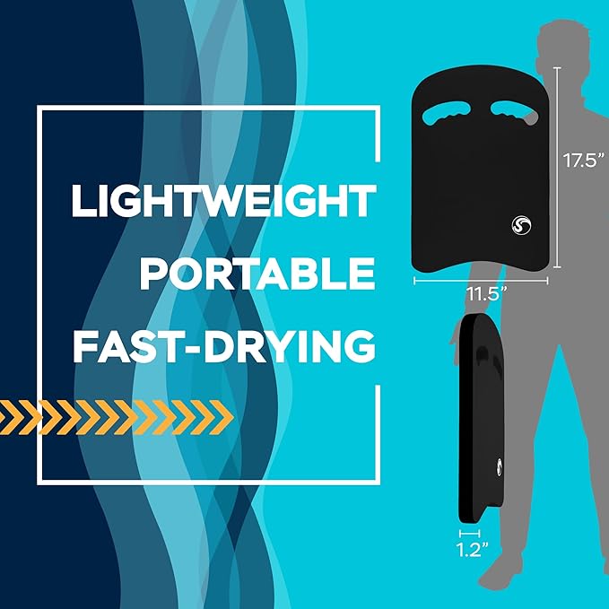 Sunlite Sports Swimming Kickboard - One Size Fits All - A Great Training Aid for Children and Adults-StrideForce Fitness