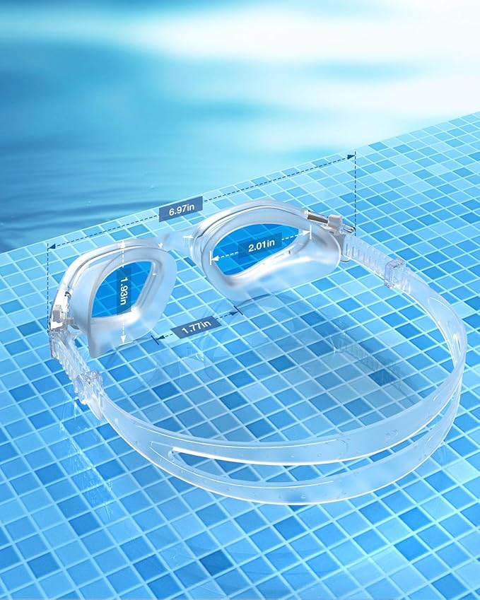 ZIONOR Swim Goggles, G1 SE Swimming Goggles Anti-fog for Adult Men Women-StrideForce Fitness