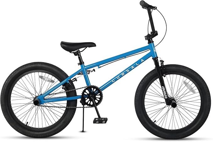 Freestyle BMX Bike, 18 20 Inch Kids Bicycle for 5-13 Years Old Kids and Beginner Level Rider, Multiple Colors-StrideForce Fitness