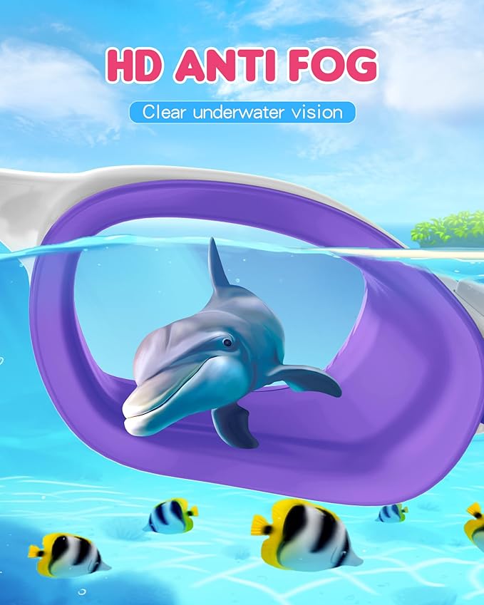 Kids Swim Goggles,Swimming Goggles for Kids 6-14, Anti-Fog UV Protection Pool Glasses for Boys Girls-StrideForce Fitness