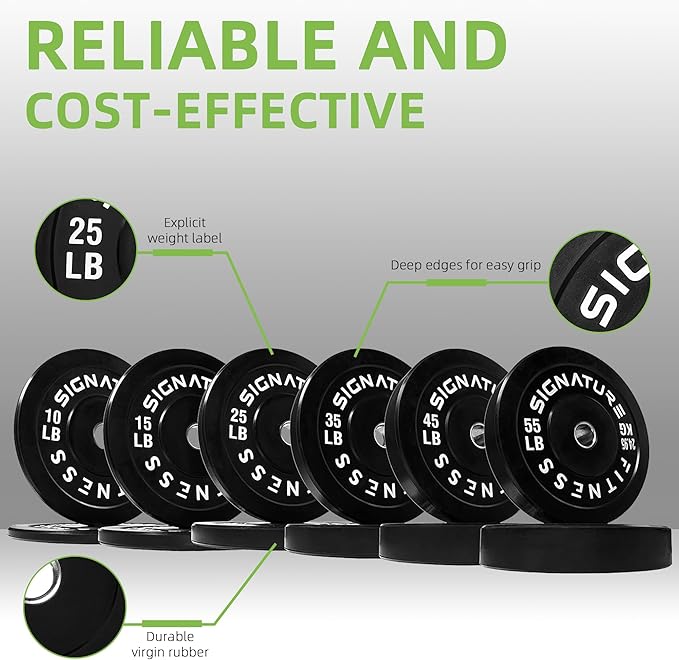 Olympic Bumper Plates Set, 2" Weight Plates for Strength Training & Weightlifting, Paris or Set or Set with Barbell, Multiple Options-StrideForce Fitness